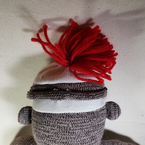NEW- Sock Monkey by Schylling - Picture 7 of 9
